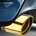 thumbnail image 4 of 63mm Stainless Steel Exhaust Tip Automatic Vent Pipe Straight Through Design Car Accessory Upgrade, 4 of 4