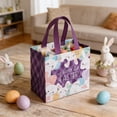 thumbnail image 6 of AURIGATE Easter Non-Woven Tote Bags 2Pc, 7.87×5.91×7.87in, Happy Easter & Bunny Print Reusable Grocery Bags, Spring Themed Gift Bags for Party Favors & Easter Decoration, 6 of 6