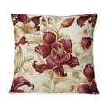 thumbnail image 3 of Designart "Flourishing Royal Victorian I" Floral Printed Throw Pillow, 3 of 5