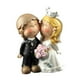 thumbnail image 4 of Pastel de bodas de la escultura de novios Topper de pareja realista Estatua del pastel de bodas Muñecas Toppers para la escena en miniatura Cumpleaños, 4 of 8