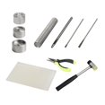 thumbnail image 5 of Double-sided Double-cap Rivet Magnetic Buckle Hand-hammering Installation Tool Kit with Double-foot ,Easy to Install, 5 of 5