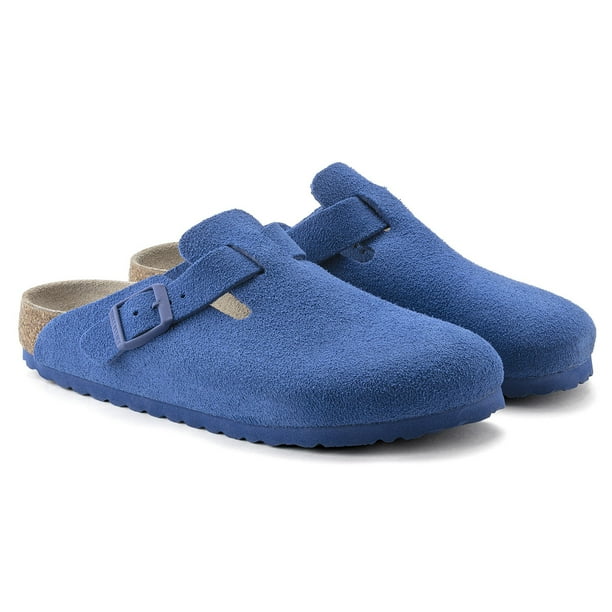 靴 BIRKENSTOCK Boston 38 Birkenstock Boston BS Narrow Suede Clog, 38 - Walmart