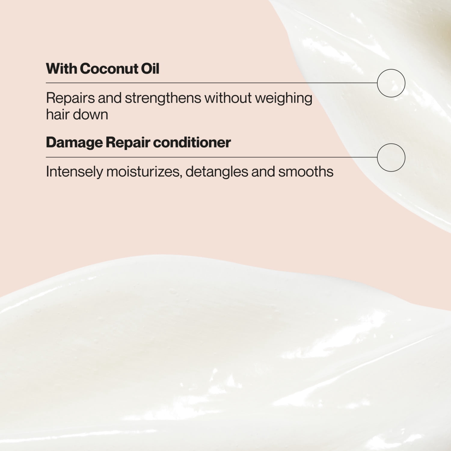 (4 pack) Suave Coconut Oil Infusion Conditioner for Damaged Hair, Over-Processed, Color-Treated Hair, Restores Softness and Shine, 28 fl oz