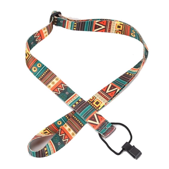 Hawaiian-Style Adjustable Ukulele Strap Sling & Hook fits all Ukuleles