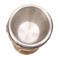 thumbnail image 3 of Taza de cerveza nórdica copa vikinga nórdica caja de resina resistente al calor acero inoxidable a prueba de herrumbre para whisky para vino tinto ANGGREK Otros, 3 of 8