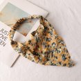 thumbnail image 4 of 4 diademas de moda, diademas de gasa, bandanas para mujeres, diademas bohemias, bandanas elásticas, envoltura para la cabeza, bufanda triangular para el cabello, accesorios para el cabello de moda, 4 of 6