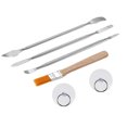 thumbnail image 1 of Unique Bargains Ensemble d'Outils de Réparation Électronique 6 en 1, Barre de Corbeau Plate en Acier Inoxydable, 1 of 4