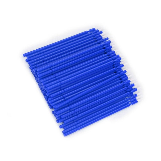 Aplicador Micro Dentales, 100 Pcs Dentales Desechables Micro Pincelado Harnal De Muelas De HISOPO ORAL Flexible
