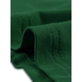 thumbnail image 5 of DARING DIVA Women's V-Neck Pajama Shorts Sleeves Tops Lounge Sleepwear XS Green, 5 of 5