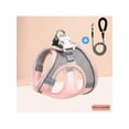 thumbnail image 1 of 2 Pieces And 1 Set Of Mesh Small Dog Leash Vest Type Breathable Luminous Explosion Proof Punch Chest Back Dog Leash Dog Leash Teddy Bichon Out Cat Lea, 1 of 4
