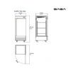 thumbnail image 6 of Heavy Duty Commercial 23 cu ft Stainless Steel Glass Door Reach-In Freezer (1 Door), 6 of 7