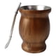 thumbnail image 2 of Juego de tazas para Yerba Mate, aislamiento térmico, regalo, portátil, para té y café Marrón, 2 of 6