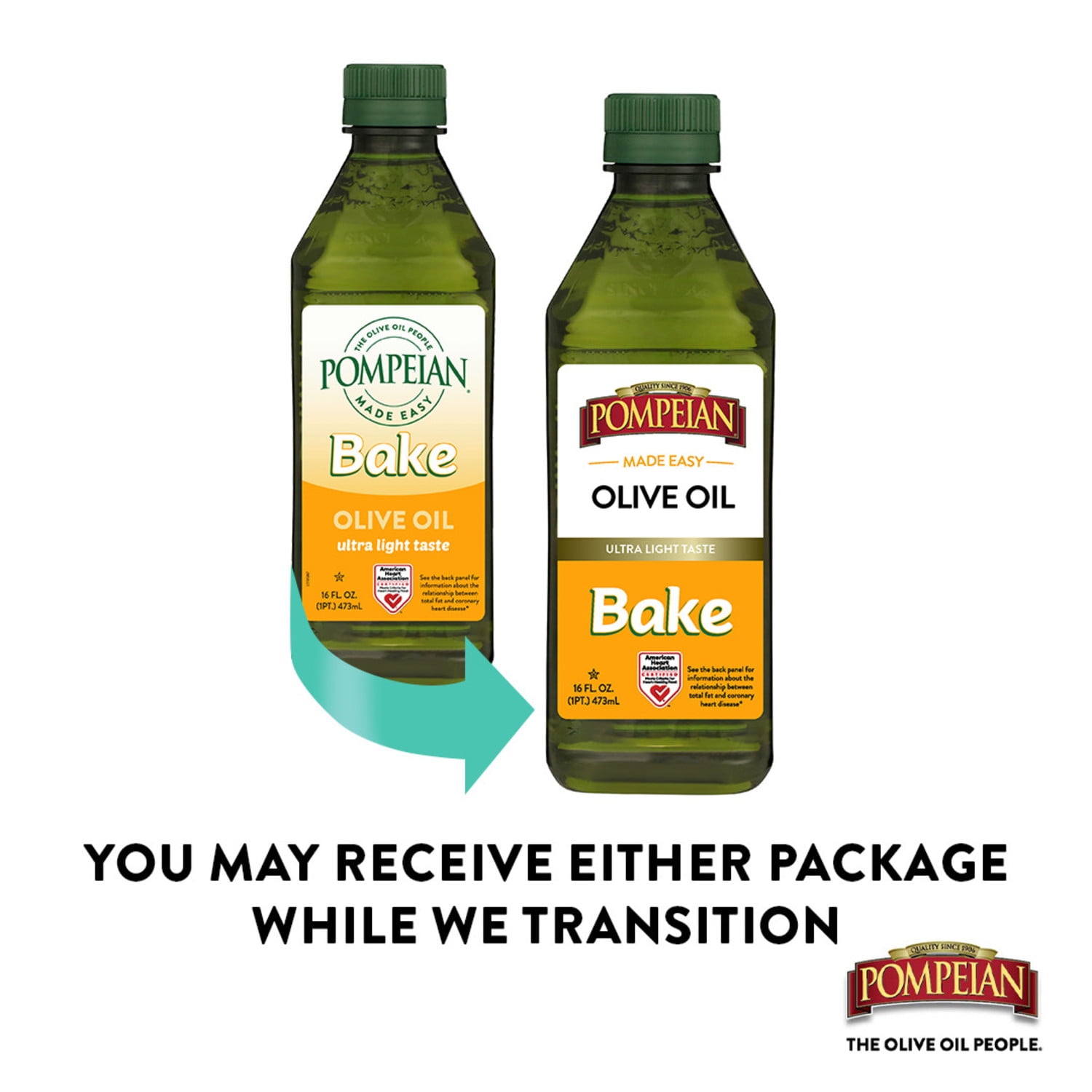 Pompeian Made Easy Bake Olive Oil - 16 fl oz