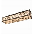 thumbnail image 4 of Meyda Tiffany 159992 Whispering Pines 8 Light 50" Wide Flush Mount Ceiling Fixture -, 4 of 7