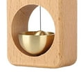 YiaNXan Wood Doorbell Chime Hanging Decorative Loud Door Bell