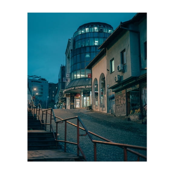 Kamenička, Belgrade 02 - Savski Venac Serbia Photography Unframed Wall Art Print 8 x 10 inches