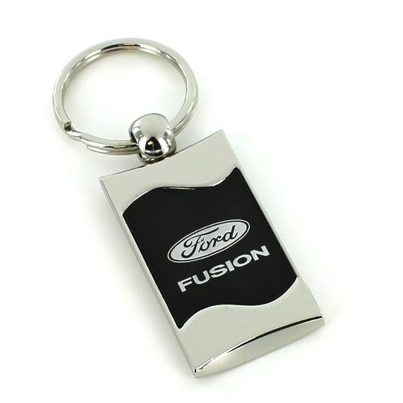 Ford Fusion Keychain & Keyring - Black Wave