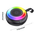 thumbnail image 3 of ¡Ofertas para Ahorrar!, Mini altavoz portátil para exteriores con luces coloridas y tarjeta de inserción para coche, regalo con Bluetooth Akmoler, 3 of 9