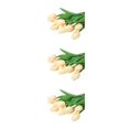 thumbnail image 4 of Inteprter Paquete de 10 hermosas flores de PU para decoración de fiestas, hechas de champán sin marchitamiento, no tóxico, buena sensación de Type1 NO1, 4 of 6