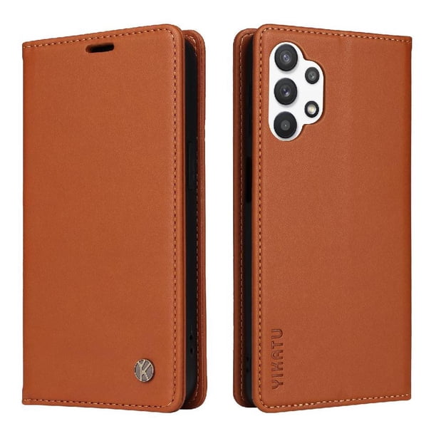Funda para Samsung Galaxy A32 5G Estuche de Cuero PU Tipo Cartera con Ranuras para Tarjetas y Cierre Magnético