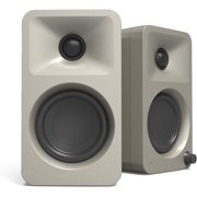 Kanto ORAME 100W Powered Reference Desktop Computer Speakers with Bluetooth 5.0 and USB-C Input | Bi-Amplified | 100 Hz Automatic Crossover | Reference Quality Sound | Pair | Moon