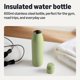 thumbnail image 2 of Botella de agua Amazon Basics de acero inoxidable aislante de 600 ml, 2 of 6