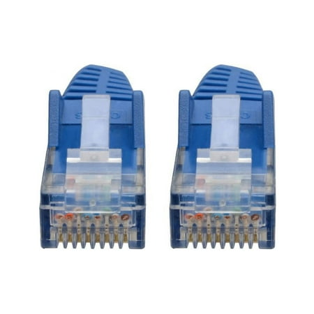 UPC: 0037332206466 | TRIPP LITE N201-06N-BL CAT6 GBE SNAGLESS MOLDED PATCH CABLE UTP BLUE RJ45 M/M 6IN