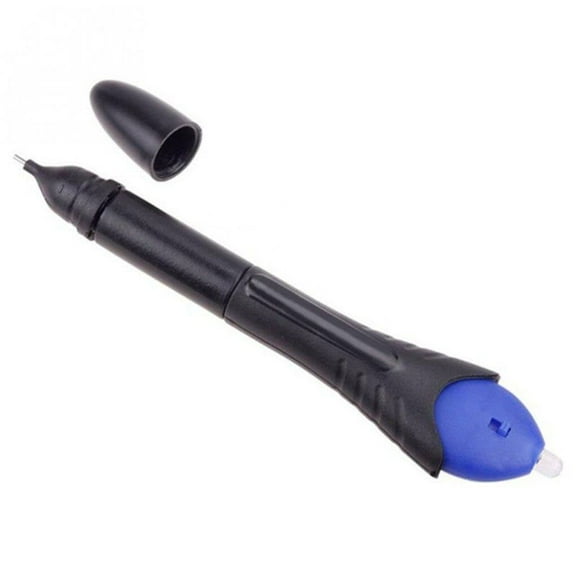 1111DIYOO 5 Second Quick Fix Liquid Glue Pen UV Light Repair Tool Super Powered Liquid Plastic Welding Compound Office Supplies