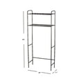 thumbnail image 5 of Home Basics 2 Shelf Bathroom Space Saver, Bronze, 5 of 6