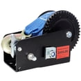 thumbnail image 2 of CQSXDA 2000LBS Hand Winch with 26ft Cable, Dual-Speed Gear & Galvanized Shell for Trailer/ATV/Boat, 2 of 12