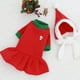 thumbnail image 3 of Rawiri Disfraz navideño para perros, ropa navideña para mascotas de Año Nuevo para perros y gatos, 3 of 5