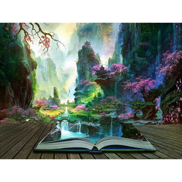 Taladro Pintura Diamante (DE0195) 5D DIY Paisaje Completo del Libro Punto de Cruz Artesanía 20X30cm FLhrweasw Nuevo