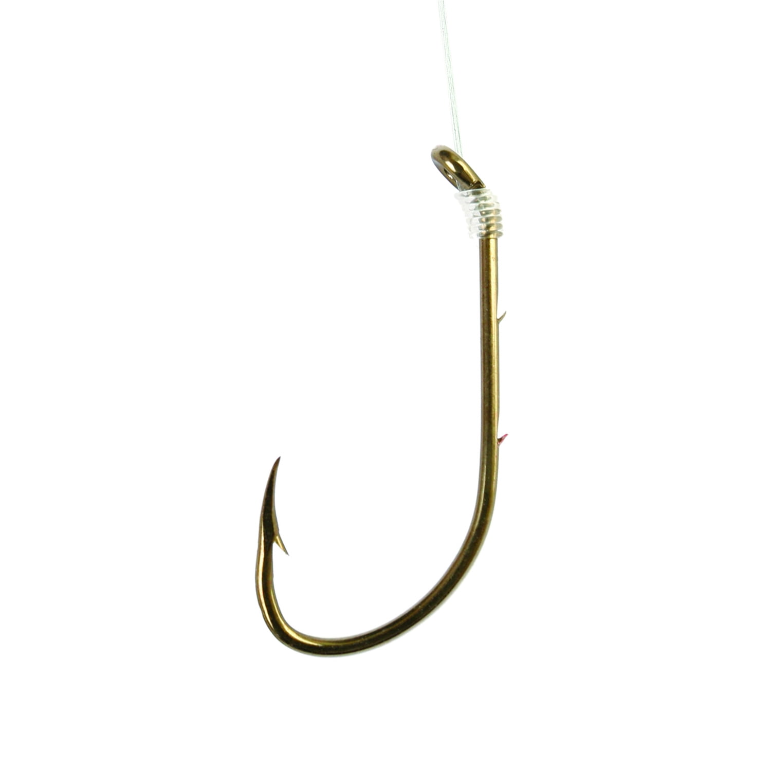 (3 pack) Lazer Sharp L739H-1 Lazer Sharp 6" Super Snell, Bronze, Size 1 Hook