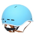 thumbnail image 4 of Kent Bicycles Unisex Adult Commuter Bike Helmet, Light Blue & Brown, Large, 4 of 7
