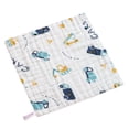 thumbnail image 5 of Toalla de gasa cuadrada pequeña para bebé, de algodón puro de seis capas, para la cara, para niños, 5 of 5