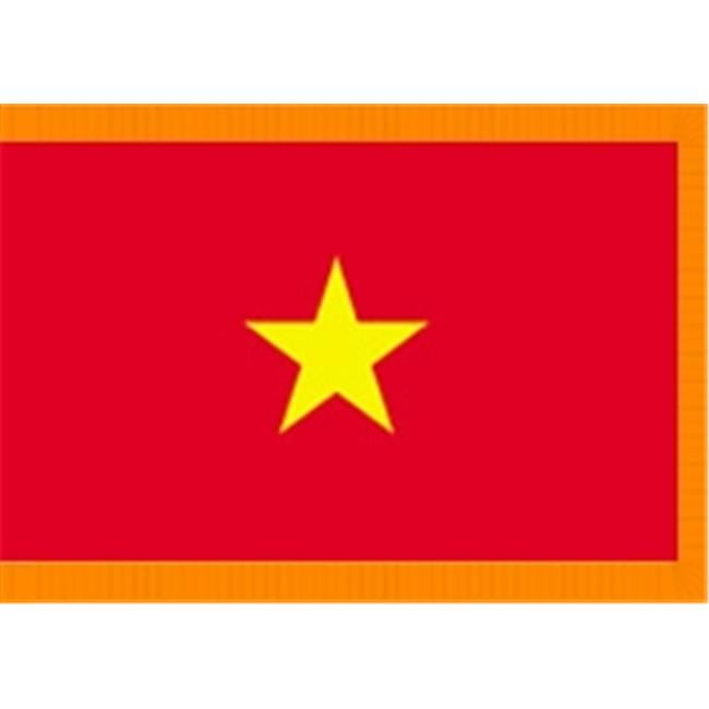 Annin Flagmakers 190428 3 ft. x 5 ft. Indoor and Parade Colonial Nyl-Glo Vietnam... by Annin Flagmakers