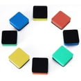 thumbnail image 3 of Xiao Hua 40 pack eraser, magnetic whiteboard eraser (1.97 x 1.97 inches), blackboard cleaner eraser, classroom, home, and office whiteboard markers, 4 colors, 3 of 4
