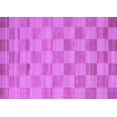 thumbnail image 1 of Ahgly Company Indoor Rectangle Checkered Purple Modern Area Rugs, 8' x 12', 1 of 4