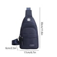 thumbnail image 3 of karymi Chest Bag Men's Trendy Sports Slant Backpack Cloth Casual Luminous Chest Bag Shoulder Crossbody Bag Best Sellers, 3 of 9
