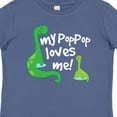 thumbnail image 4 of Inktastic My Pop Pop Loves Me Dinosaur Boys or Girls Baby T-Shirt, 4 of 5