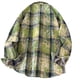 thumbnail image 3 of Blusa y camisa de manga larga con cuello vuelto Camisa a cuadros informal de moda para hombre Camisa holgada de manga larga para jóvenes Camisa informal para hombre Abrigo Blusa de manga larga con cue, 3 of 3