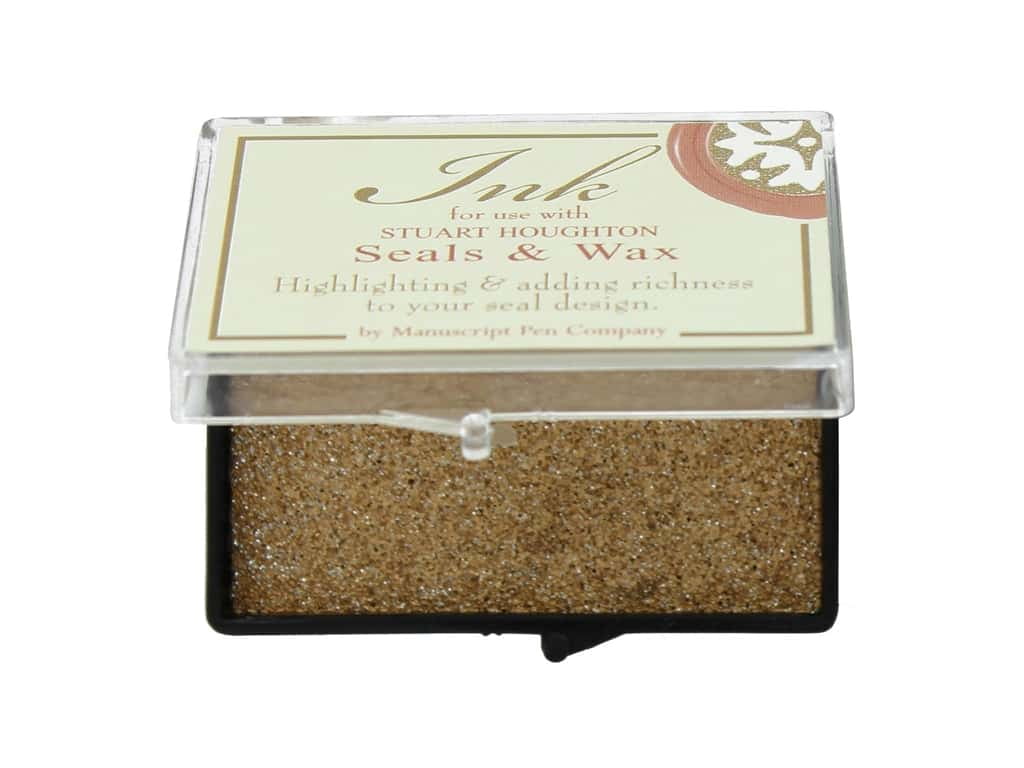Manuscript Ink Pads Gold 18pc