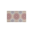 thumbnail image 2 of Kitchen Rugs and Mats Non Skid Washable Spring Floral Dalia Summer Kitchen Mat and Rug Set,Floor Cushion Absorbent Rug,Rubber Backed Area Rugs for Kitchen Laundry, 2 of 7