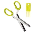 thumbnail image 1 of 5 Blade Herb Scissors, 1 of 3
