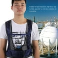 thumbnail image 1 of Air Compressed Cooling Vest, Blue Air Conditioner Waistcoat, Prevention Clothes Freely Adjustable Durable High Fever For High Temperature High Humidity, 1 of 8