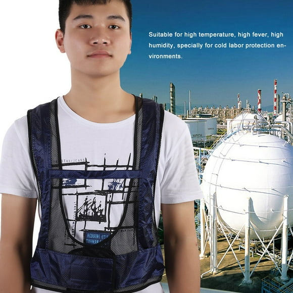 Comfortable Air Compressed Cooling Vest, Tube Prevention Clothes Freely Adjustable Air Conditioner Waistcoat, For High Temperature
