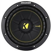 Kicker 44CWCD84 CompC 8 Inch 4 Ohm 200 Watt RMS Power Car Audio Sub Subwoofer