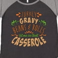 thumbnail image 4 of Inktastic Turkey, Gravy, Beans, Rolls, Casserole Women's Plus Size T-Shirt, 4 of 5