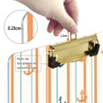 thumbnail image 6 of FORMRS Acrylic Clipboard with Low Profile Clip Standard A4 Letter Size, 12.5" x 9", Beige Nautical Pattern, 6 of 8