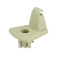 thumbnail image 4 of Beige Coche Plástico Sol Visera Gancho Clip Soporte Retenedor 1EJ51BD1AA, 4 of 7